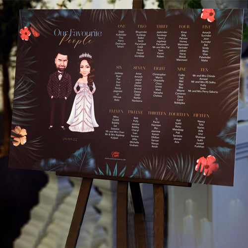 Table Seating Plan