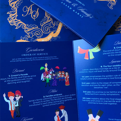 Order of service Program